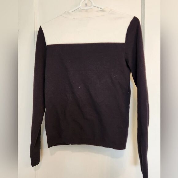 Kate Spade Xs Top Cardigan Sweater Vneck Button Down Colorblock - Picture 2 of 8